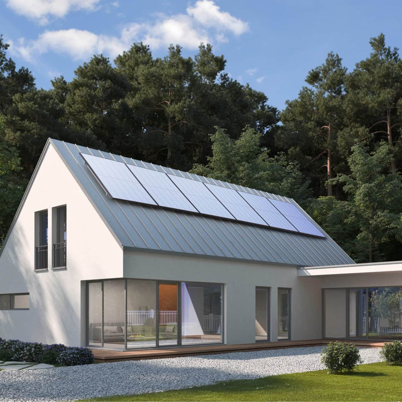 Carica immagine in Galleria Viewer, Copy of EcoFlow 400W Starres Solarpanel 2x 400W Starres Solarpanel + 4x Montagefüße
